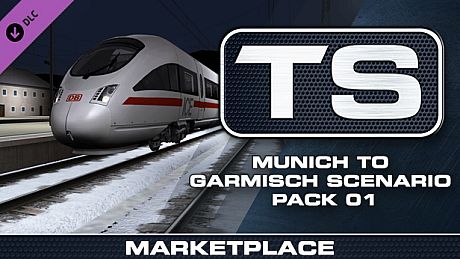 TS Marketplace: Munich to Garmisch Scenario Pack 01 Add-On DLC