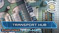 Fantasy Grounds - Starfinder RPG - FlipMat - Transport Hub