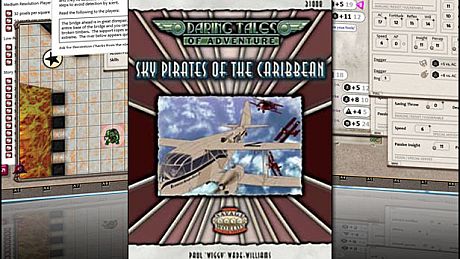 Fantasy Grounds - Daring Tales of Adventure 05: Sky Pirates of the Caribbean (Savage Worlds) DLC