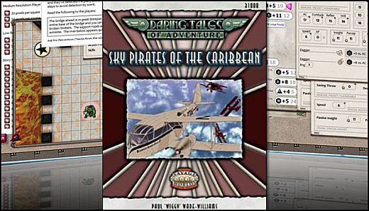 Fantasy Grounds - Daring Tales of Adventure 05: Sky Pirates of the Caribbean (Savage Worlds)