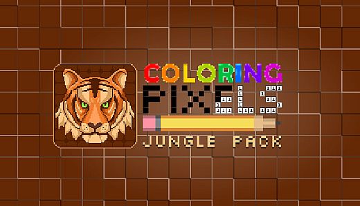 Coloring Pixels - Jungle Pack