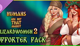 Humans are not that against Lizardwomen 2 - Supporter Art&Animations Pack