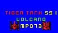 Tiger Tank 59 Ⅰ Volcano MP073