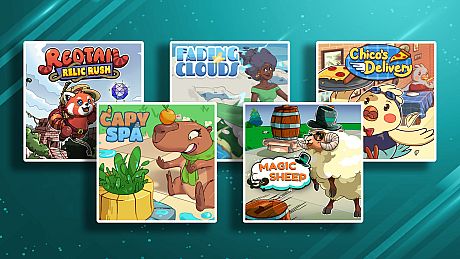 Capy Spa + Chico's Delivery + Fading Clouds + Magic Sheep + Redtail Relic Rush (Bundle) Game