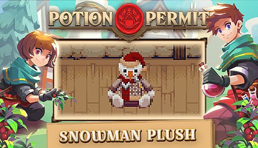 Potion Permit - Snowman Plush Toy