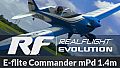 RealFlight Evolution - E-flite Commander mPd 1.4m
