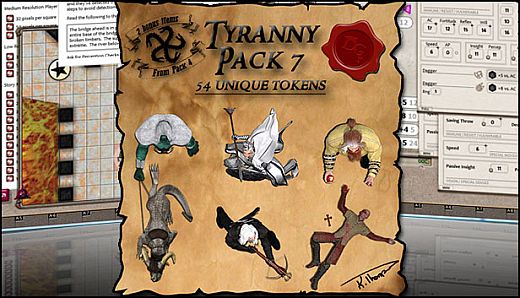 Fantasy Grounds - Ddraig Goch's Tyranny 7 (Token Pack)
