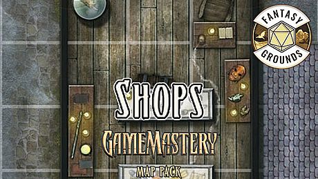 Fantasy Grounds - Pathfinder RPG - GameMastery Map Pack: Shops DLC