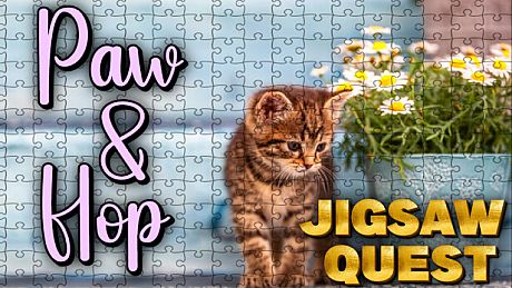 Paw & Hop Jigsaw Quest Game