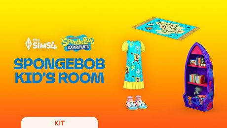 The Sims 4 SpongeBob Kid’s Room Kit DLC