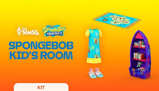 The Sims 4 SpongeBob Kid’s Room Kit
