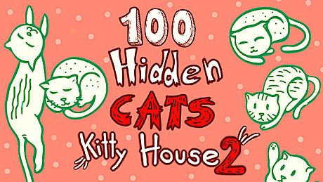 100 hidden Cats : Kitty House 2