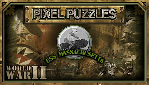 Pixel Puzzles WW2 Jigsaw - Pack: USS Massachusetts