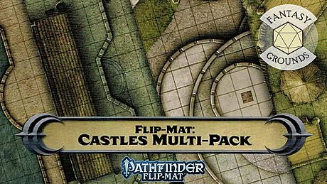 Fantasy Grounds - Pathfinder RPG - Pathfinder Flip-Mat: Castle Multi-Pack DLC