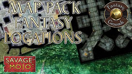 Fantasy Grounds - Map Pack Fantasy Locations (Map Pack) DLC