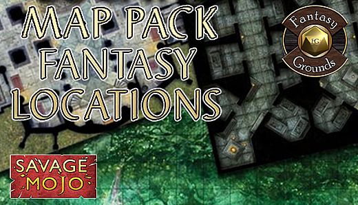 Fantasy Grounds - Map Pack Fantasy Locations (Map Pack)