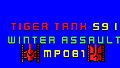 Tiger Tank 59 Ⅰ Winter Assault MP081