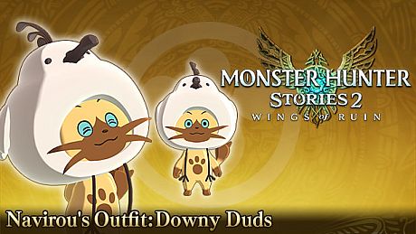 Monster Hunter Stories 2: Wings of Ruin - Navirou's Outfit: Downy Duds DLC