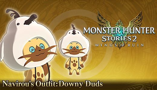 Monster Hunter Stories 2: Wings of Ruin - Navirou's Outfit: Downy Duds