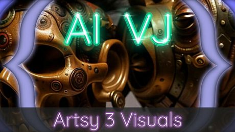 AI-VJ - Artsy 3 Visuals DLC