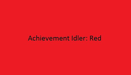 Achievement Idler: Red