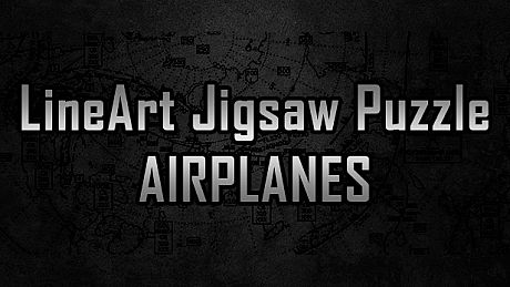 LineArt Jigsaw Puzzle - Airplanes Game