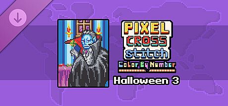 Pixel Cross Stitch - Halloween Pack 3