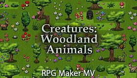 RPG Maker MV - Creatures: Woodland Animals