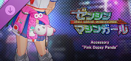 FULL METAL SCHOOLGIRL - Accessory: "Pink Dopey Panda"