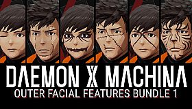 DAEMON X MACHINA - Outer Facial Features Bundle 1