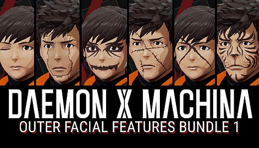 DAEMON X MACHINA - Outer Facial Features Bundle 1
