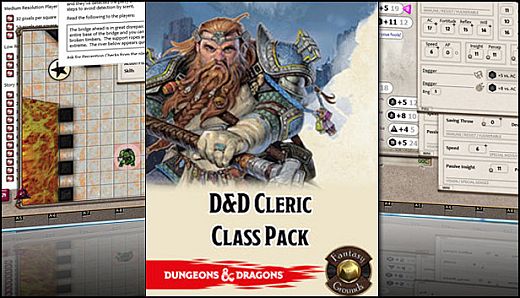 Fantasy Grounds - D&D Cleric Class Pack