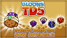 Bloons TD 5 - Mystical Apprentice Monkey Skin