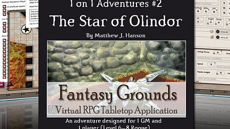 Fantasy Grounds - 3.5E/PFRPG 1 on 1 Adventure #2 The Star of Olinder DLC