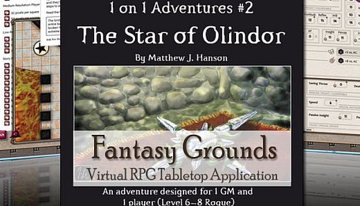 Fantasy Grounds - 3.5E/PFRPG 1 on 1 Adventure #2 The Star of Olinder