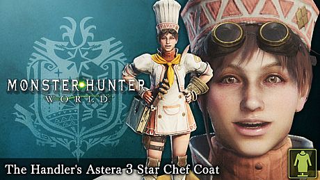 Monster Hunter: World - The Handler's Astera 3 Star Chef Coat DLC