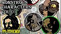 Fantasy Grounds - Monstrous Characters Vol 1 (Token Pack)