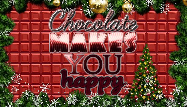 Buy Chocolate makes you happy: New Year