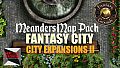 Fantasy Grounds - Meander Map Pack City Expansions II (Map Pack)