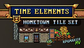 RPG Maker MV - Time Elements - Hometown Tileset