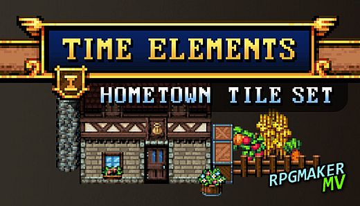 RPG Maker MV - Time Elements - Hometown Tileset