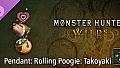 Monster Hunter Wilds - Pendant: Rolling Poogie: Takoyaki