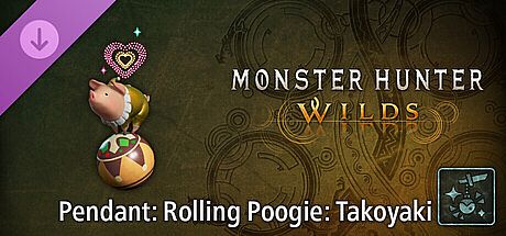 Monster Hunter Wilds - Pendant: Rolling Poogie: Takoyaki DLC
