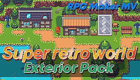 RPG Maker MV - Super Retro World - Exterior Pack