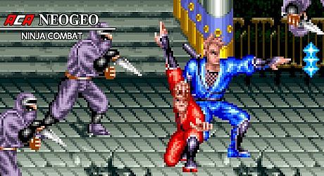 ACA NEOGEO NINJA COMBAT Game