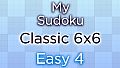 My Sudoku - Classic 6x6 Easy 4
