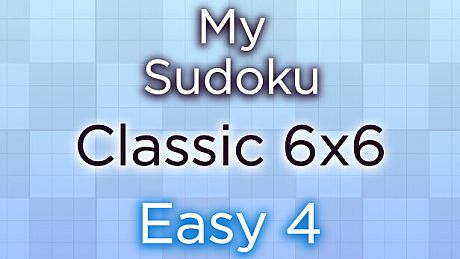 My Sudoku - Classic 6x6 Easy 4 DLC