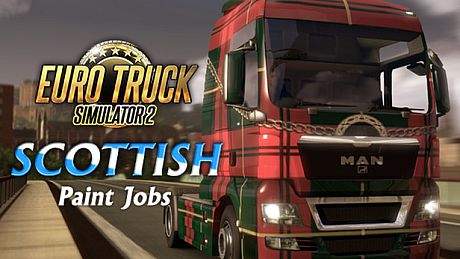 Euro Truck Simulator 2 - Scottish Paint Jobs Pack DLC
