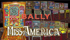 Bingo Pinball Gameroom - Bally Miss America Deluxe