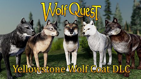 WolfQuest: Anniversary - Yellowstone Wolf Coat Pack DLC